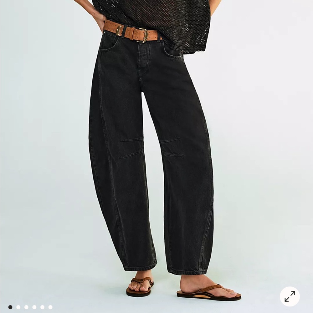 Free People Dark Gray Jeans